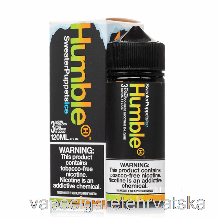 Vape Hrvatska Ice Sweater Puppets - Humble Juice Co. - 120 Ml 6 Mg